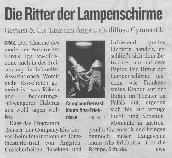 Seikes Bühnenwerkstatt Kleine Zeitung