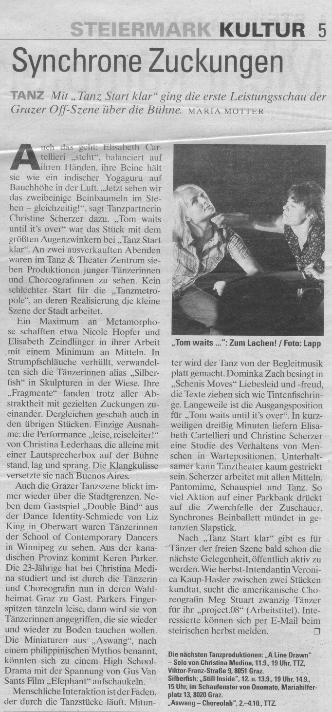 tanz start klar im falter